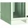 schäfer it system Sockel Stahl 10x80x80 weiß