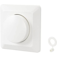 Sygonix SY-4697886 Drehdimmer, Universal-Dimmer Geeignet für Leuchtmittel: Halogenlampe, LED-Lampe,