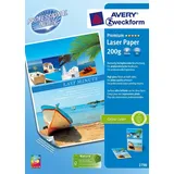 Avery Zweckform Fotopapier 2798 DIN A4 hochglänzend 200 g/qm 100 Blatt