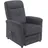 sit&more TV-Sessel Charlie Altara Nubuck 76 x 103 x 91 cm Grau mit Motor und Aufstehhilfe