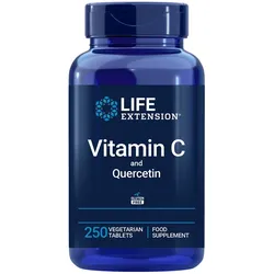 Vitamin C und Quercetin vegane Tabletten (250 Tabletten)