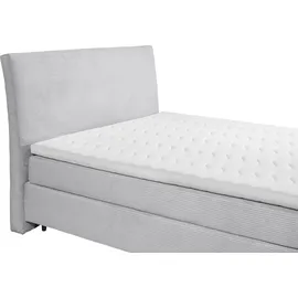 ed exciting design Boxspringbett ¦ grau ¦ Maße (cm): B: 185 H: 126