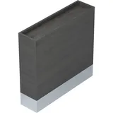 GGM Möbel Bistro Raumteiler | L:H 120 x 153 cm | Wenge/Schwarz | Bistro Raumtrenner, Gastro Raumteiler, Gastro Trennwand