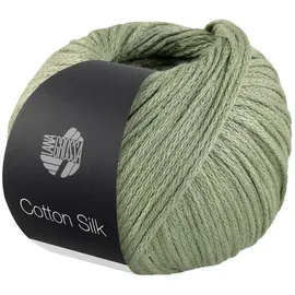 Lana Grossa Häkelwolle Cotton Silk Grün 50 g