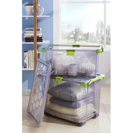 Rotho EVO Total Protection 39,5 x 41,2 x 59 cm 1-tlg. anthrazit/grün