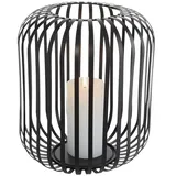 Home Styling Windlicht BILLO Metall Schwarz