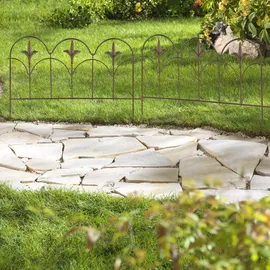 Relaxdays 10048257 Gartenzaun