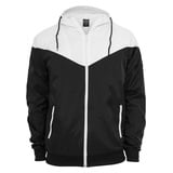 URBAN CLASSICS Arrow Jacke Black / White XL