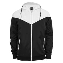 URBAN CLASSICS Arrow Jacke Black / White XL