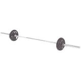 Sport-Thieme Langhantel-Set 60 kg Gusseisen grau / silber