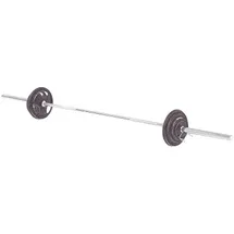 Sport-Thieme Langhantel-Set 60 kg Gusseisen grau / silber