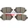 Fast Bremsbelagsatz, Scheibenbremse ft10327