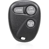 Unifizz 1 x Autoschlüsselanhänger, für Chevy Express 1500, 2500, 3500, 1998–2002, für GMC Savana 1500, 2500, 3500, Schwarz