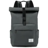TANTOMI Rucksack Damen Herren, Rucksack Laptop Tasche 15,6 Zoll, Laptop Rucksack Damen Herren weit öffenbar, Rolltop Rucksack wasserdicht,Backpack Daypack für Schule,Fahrradfahren,Freizeit und Reise.