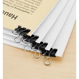 Maul Foldbackklammern schwarz 1.3 cm