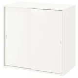 IKEA VIHALS Schiebetürenschrank weiß