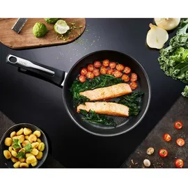 Tefal Emotion 24 cm, Bratpfanne - Silver / Black - One Size
