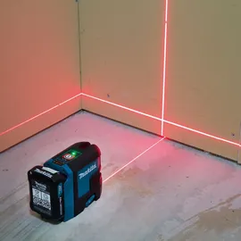 Makita Kreuzlinienlaser SK105DZ 12 V max. rot selbstnivellierend IP54