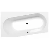 Polysan Raumspar Badewanne ASTRA 165x80x48cm rechts, weiss