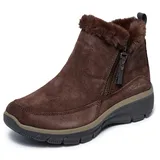 SKECHERS Damen Winter, Boots, Chocolate, 36 EU