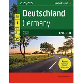kompass freytag und berndt Freytag & berndt Autoatlas Deutschland 2026/2027 1:200.000