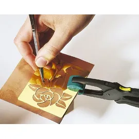 WOLFCRAFT Ratschenzwinge MINI 3453000 I Für das Arbeiten mit dosierbarer Spannkraft – ideal für Haushalt und Bastelprojekte