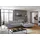 W.Schillig Eckcouch Polyester 3-Sitzer Grau