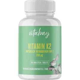 Vitabay Vitamin K2 200 mcg MK-7 vegan hochdosiert