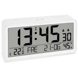 ADE Funkwecker XXL weiß