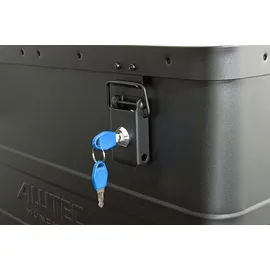 ALUTEC München Alubox Aluminium 575 x 385 x 270 mm schwarz abschließbar