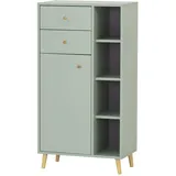 Schildmeyer MÖBELPARTNER Badschrank Bjarne 153172 pastellgrün 60,2 x 33,1 x 113,4 cm