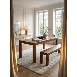 KADIMA DESIGN Sheesham 160 x 76 x 80 cm braun