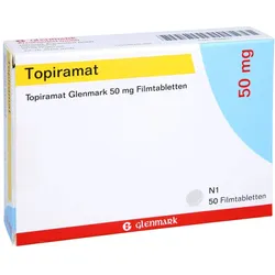 Topiramat Glenmark 50 mg Filmtabletten 50 St