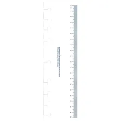 rido idé Kalender-Einlage 'Lineal', transparent