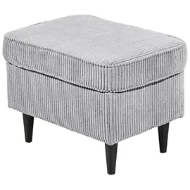 ed exciting design Hocker Oskar Polyester 63 x 43 x 42 cm Grau
