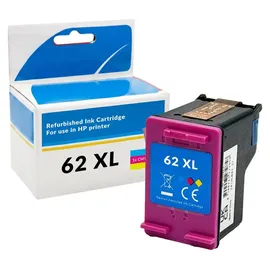edding kompatibel zu HP 62XL CMY C2P07AE