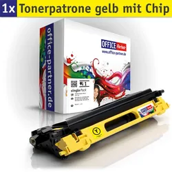 OFFICE-Partner Premium Toner alternativ zu Brother TN135 Y - gelb