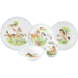 SELTMANN WEIDEN Compact Kindergeschirr Set 5-teilig - Mein Pony