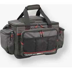 Angeltasche für Aufbewahrung und Transport Carryall L 31 l Angelköder schwarz/rot, rot|schwarz, EINHEITSGRÖSSE