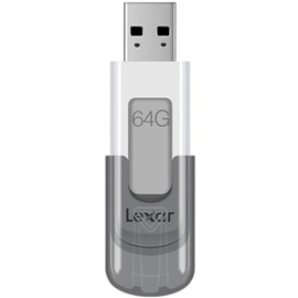 Lexar JumpDrive V100 64 GB weiß/grau USB 3.0