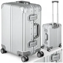 Tectake Airway 4-Rollen Cabin 20 Zoll / 20 l silber/grau