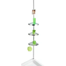 WENKO Teleskop Duschecke Premium glänzend