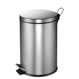 Trendline Tretabfalleimer 12 L Edelstahl