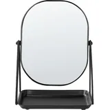 Beliani Kosmetikspiegel Correze Schwarz