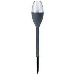PROGARDEN - Set 3 Solarlampen Farbe Grau