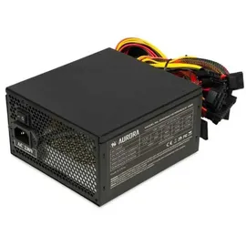 iBox AURORA 500W 14cm fan PSU GAMING (500 W), PC Netzteil, Weiss