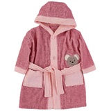 Sterntaler Baby - Mädchen Bademantel Mabel Bathrobe, Rosa, 86-92