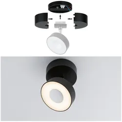 PAULMANN Base, Schienenlichtschranke, LED, Schwarz