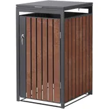 ML-Design Mülltonnenbox 1er 68 x 80 x 116,3 cm anthrazit