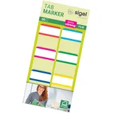 Sigel HN201, 25x38mm, 6-farbig sortiert, ohne, rechteckig 4004360863967 Sigel 60 Stück